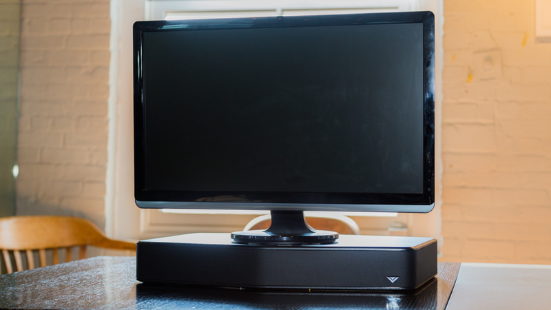Illustration for article titled Vizio Sound Stand Review: Cheap TV Sound That's Not Worth It
